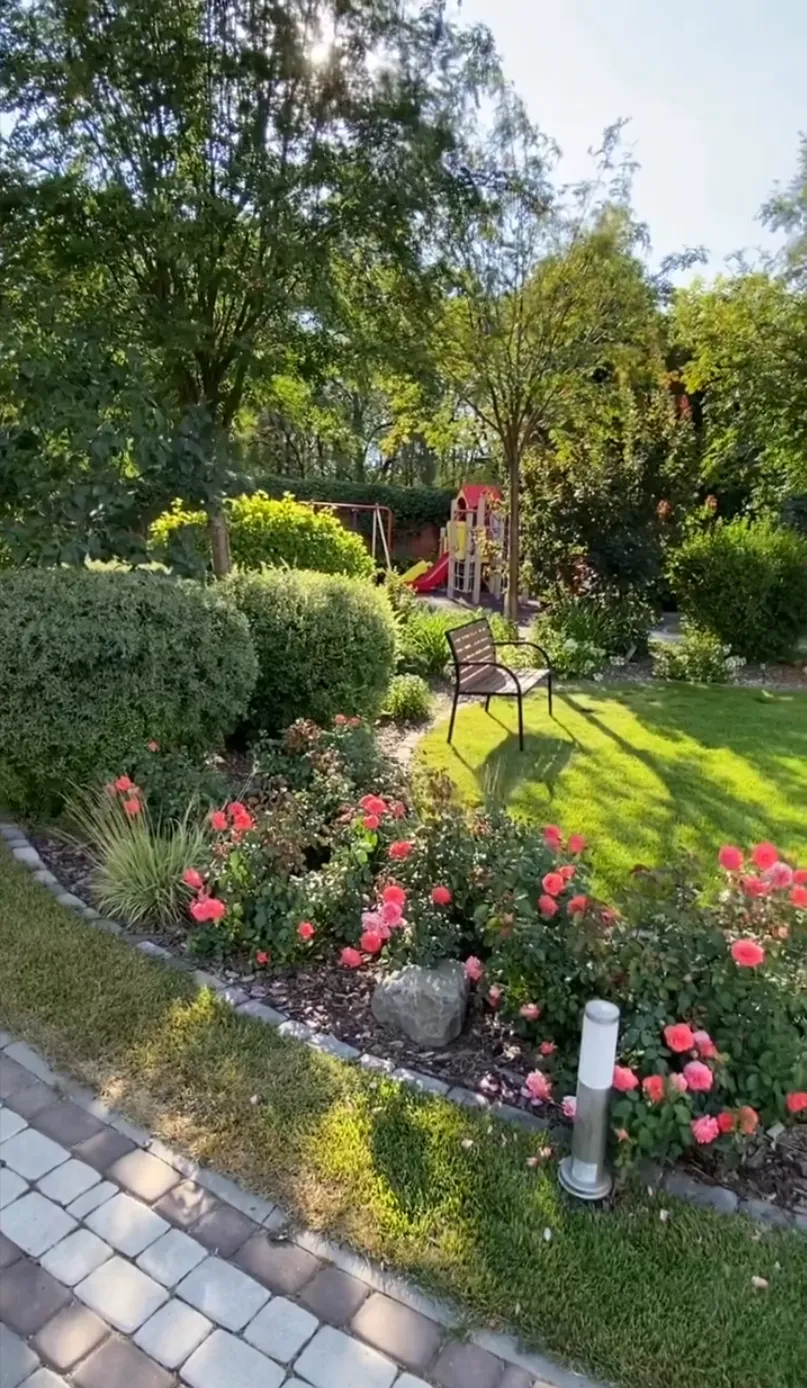 Сад для большой семьи